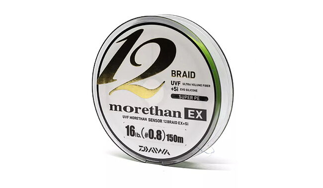 Шнур Daiwa UVF Morethan Sensor 12Braid EX+SI 150 м #1,5 0,205 мм 13,9 кг - фото 1