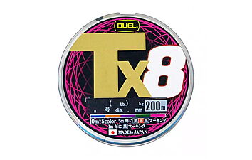 Шнур Duel Tx8 200 м #0,6 0,13 мм 6,4 кг