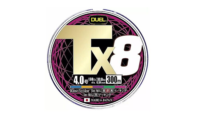 Шнур Duel Tx8 300 м #2,5 0,27 мм 21,3 кг - фото 1
