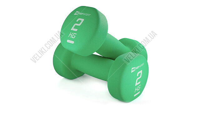 Гантели Hop-Sport HS-V020DR 2x2 кг - дополнительное фото 1