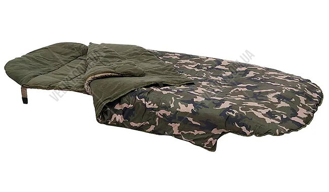 Спальний мішок Prologic Element Comfort S/Bag & Thermal Camo Cover 5 Season 215 x 90cm - дополнительное фото 1