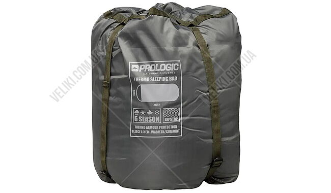 Спальный мешок Prologic Element Thermo 5 Season 215 см L/R - дополнительное фото 2