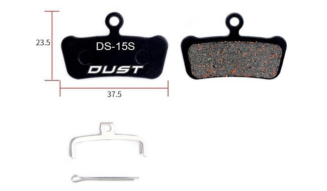 Гальмівні колодки DUST DS-15-1 - фото 1