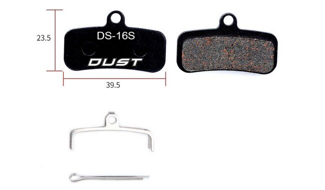 Тормозные колодки DUST DS-16-1 - фото 1