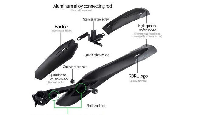 Комплект крил RBRL RL-910 24-29" - дополнительное фото 2