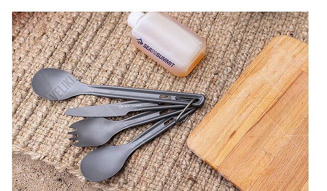 Набір столових приладів Sea to Summit Frontier UL 3 Piece - дополнительное фото 4