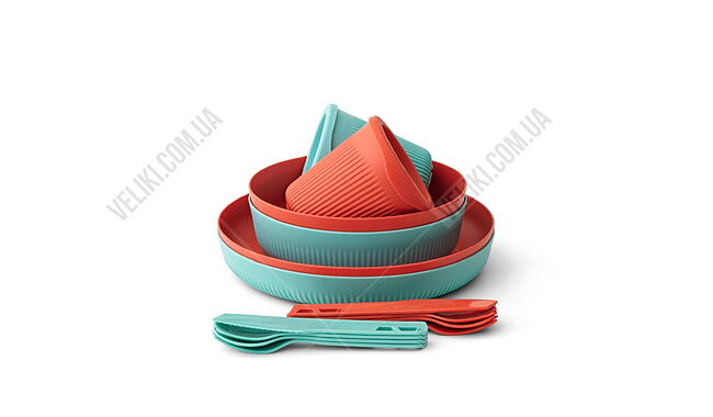Набор посуды Sea To Summit Passage Dinnerware Set 14 Piece - дополнительное фото 1