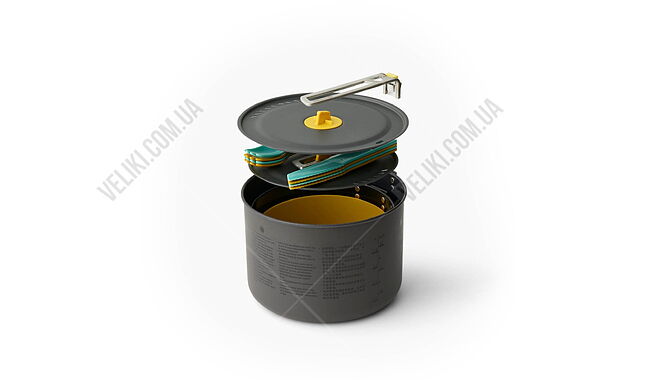 Набор посуды Sea To Summit Frontier UL Two Pot Cook Set 14 Piece - дополнительное фото 1