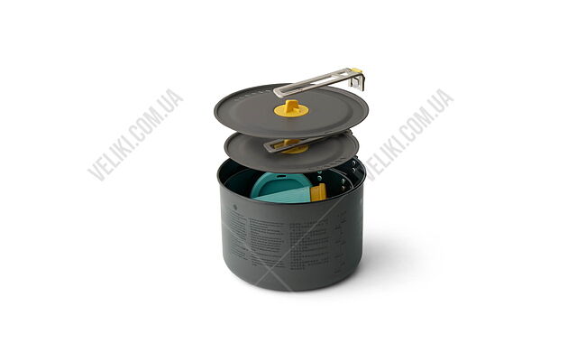 Набор посуды Sea To Summit Frontier UL Two Pot Cook Set 6 Piece - дополнительное фото 1