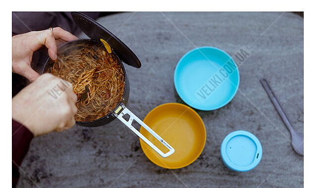 Набір посуду Sea To Summit Frontier UL One Pot Cook Set 2L - дополнительное фото 3