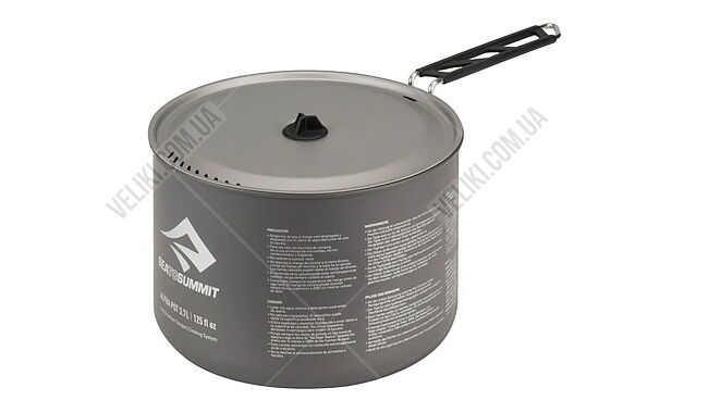 Кастрюля Sea to Summit Alpha Pot 3.7 л - дополнительное фото 1