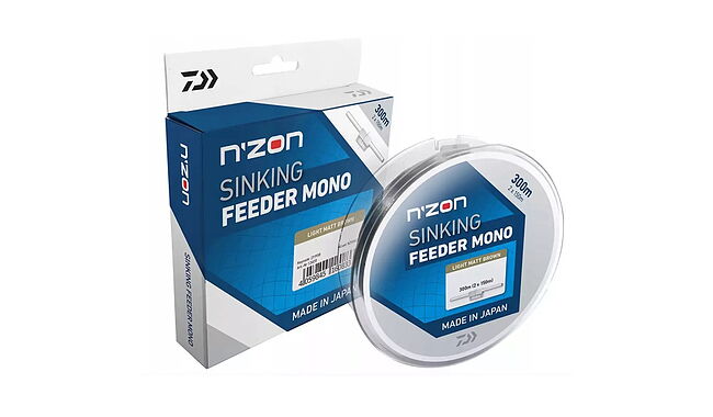 Леска Daiwa N`Zon Sinking Feeder Mono 300 м 0,30 мм 6,39 кг - фото 1