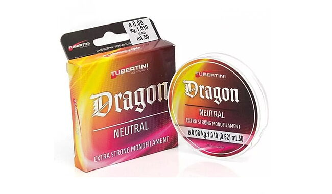 Лісочка Tubertini Dragon Neutral 50 м 0,08 мм 1,01 кг - фото 1