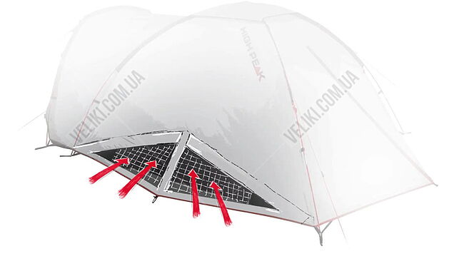 Палатка High Peak Tessin 4.1 - дополнительное фото 4