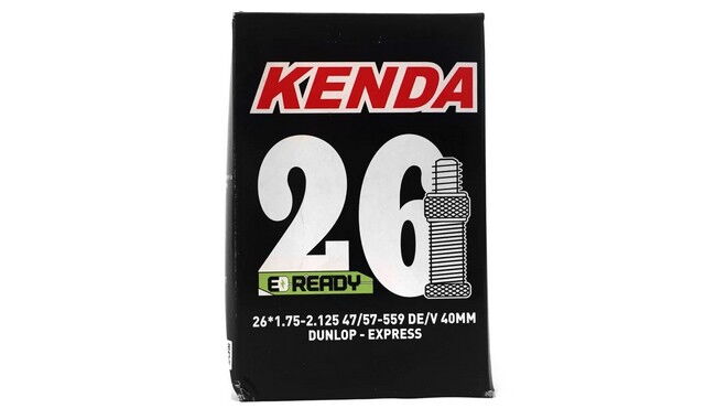 Камера 26" Kenda E-Ready 26x1.75-2.125" Dunlop 40 мм - фото 1