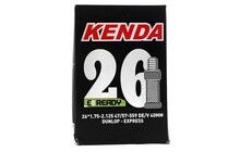 Камера 26" Kenda E-Ready 26x1.75-2.125" Dunlop 40 мм - фото 1