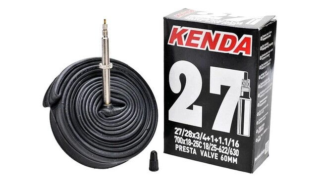 Камера 28" Kenda 700x18-25C Presta 63 мм - фото 1