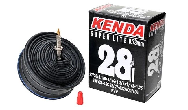Камера 28" Kenda Super Lite 700x28-45C Presta 38 мм - фото 1