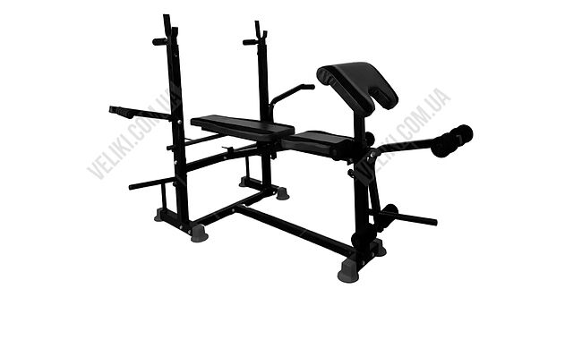 Скамья для жима WCG 0090 + Набор HARD штанга 80 КГ - дополнительное фото 3