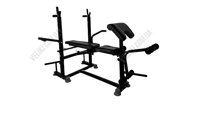 Скамья для жима WCG 0090 + Набор HARD штанга 60 КГ - дополнительное фото 3