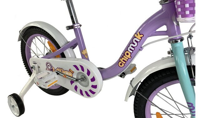 Велосипед RoyalBaby Chipmunk MM Girls 14", OFFICIAL UA - дополнительное фото 9