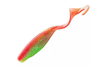 Твистер Z-Man Streakz Curly Tailz 4" 5 шт