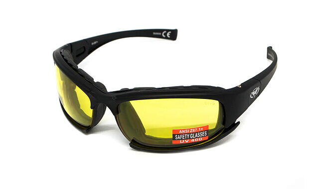 Окуляри Global Vision Assault Yellow - фото 1