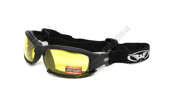 Окуляри Global Vision Assault Yellow - дополнительное фото 1