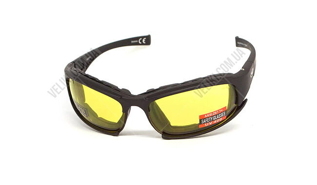 Окуляри Global Vision Assault Yellow - дополнительное фото 2