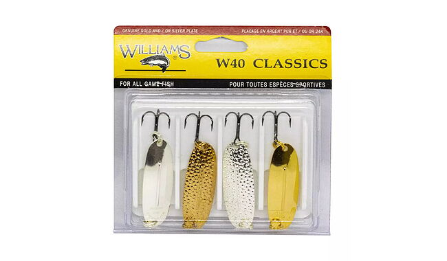 Набір блешень Williams Classic 4-Pack W40 Kit - фото 1