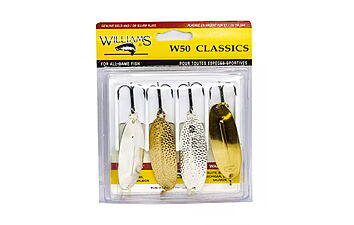 Набір блешень Williams Classic 4-Pack W50 Kit