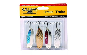 Набір блешень Williams Trout 4-Pack Williams Kit