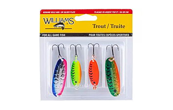 Набор блесен Williams Trout 4-Pack Williams Kit UV