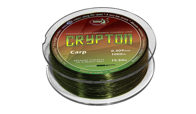 Лісочка Katran Crypton Carp 1000 м 0,331 мм 7,94 кг - фото 1
