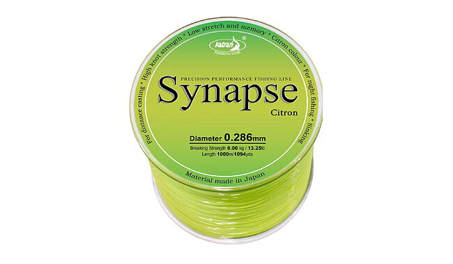 Лісочка Katran Synapse Citron 1000 м 0,286 мм 6 кг - фото 1