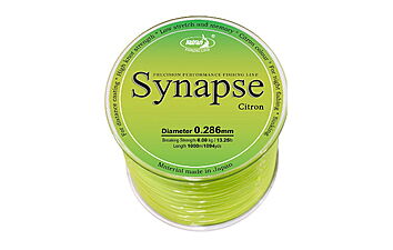 Леска Katran Synapse Citron 1000 м 0,331 мм 7,5 кг