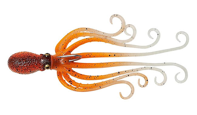 Силікон Savage Gear 3D Octopus 150mm 70.0g UV Orange Glow - фото 1
