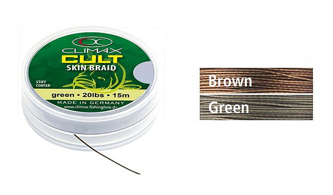 Повідковий матеріал Climax Cult Skin Braid 15 м 20 lb - фото 1