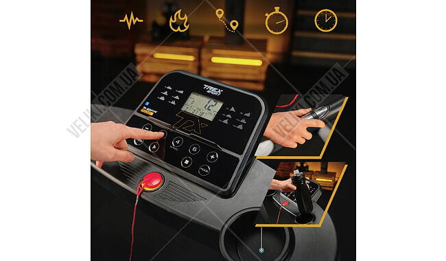 Беговая дорожка Trex Sport TX-500TM PULSO - дополнительное фото 3