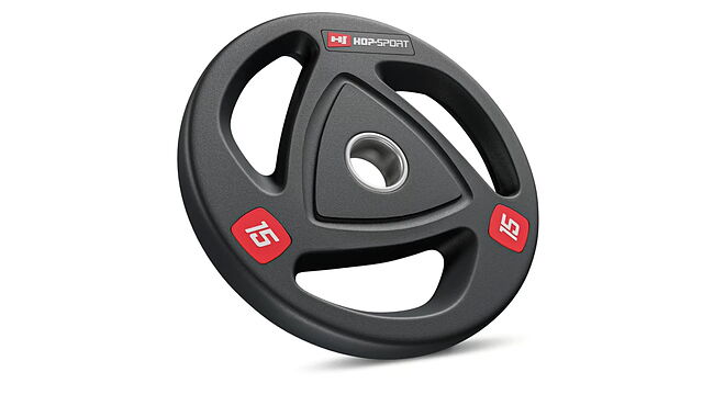 Диск олімпійський Hop-Sport 15 кг - фото 1
