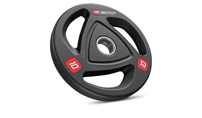 Диск олимпийский Hop-Sport 10 кг - фото 1