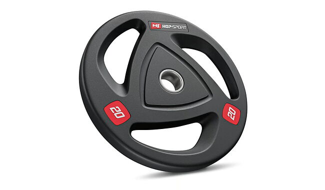 Диск олімпійський Hop-Sport 20 кг - фото 1