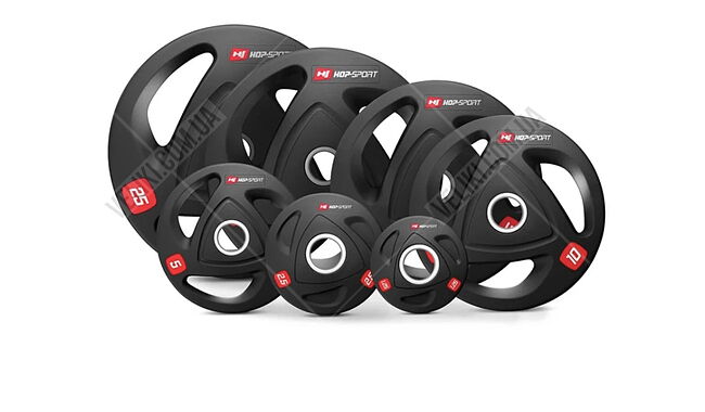 Набір олімпійських дисків 4х2,5 кг - дополнительное фото 2