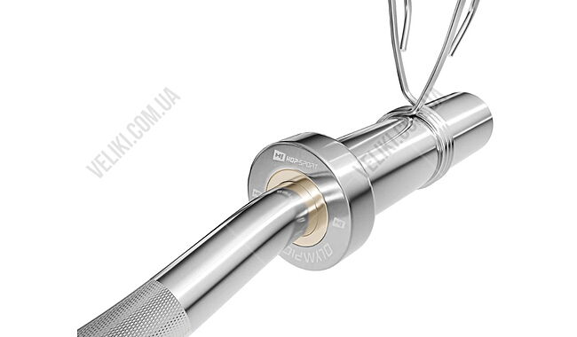 Штанга Hop-Sport PRO W-гриф 175 кг - дополнительное фото 3