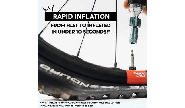 Насос Peaty's Holeshot MTB - дополнительное фото 3