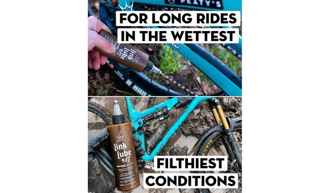 Смазка цепи Peaty's LinkLube Wet 120 мл - дополнительное фото 5