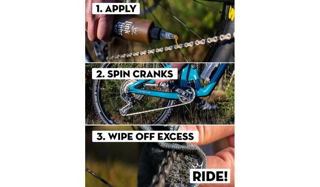 Смазка цепи Peaty's LinkLube Wet 120 мл - дополнительное фото 6