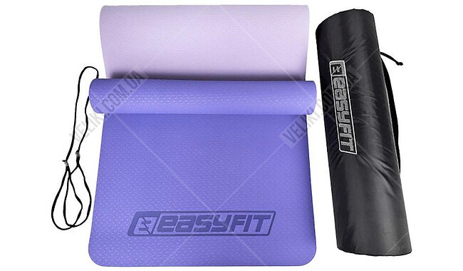 Килимок для фітнесу та йоги EasyFit EF-1924s 6 мм - дополнительное фото 24