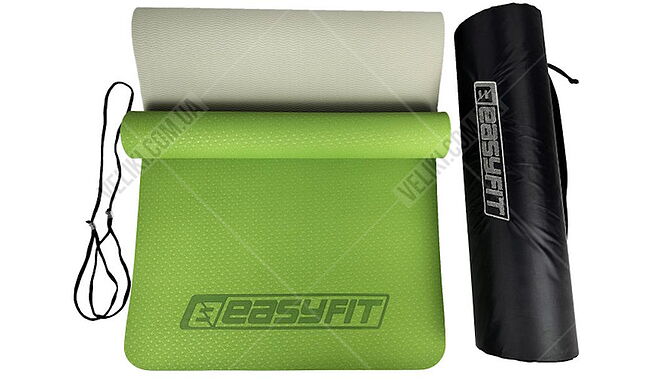 Килимок для фітнесу та йоги EasyFit EF-1924s 6 мм - дополнительное фото 2