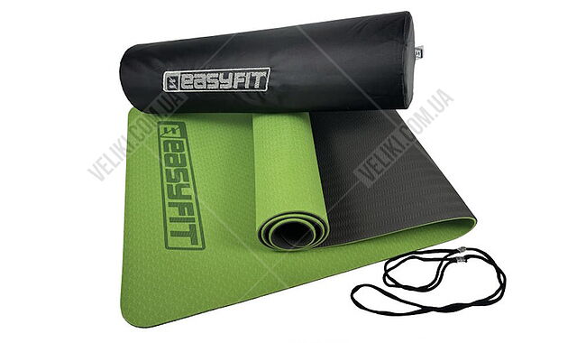 Килимок для фітнесу та йоги EasyFit EF-1924s 6 мм - дополнительное фото 23